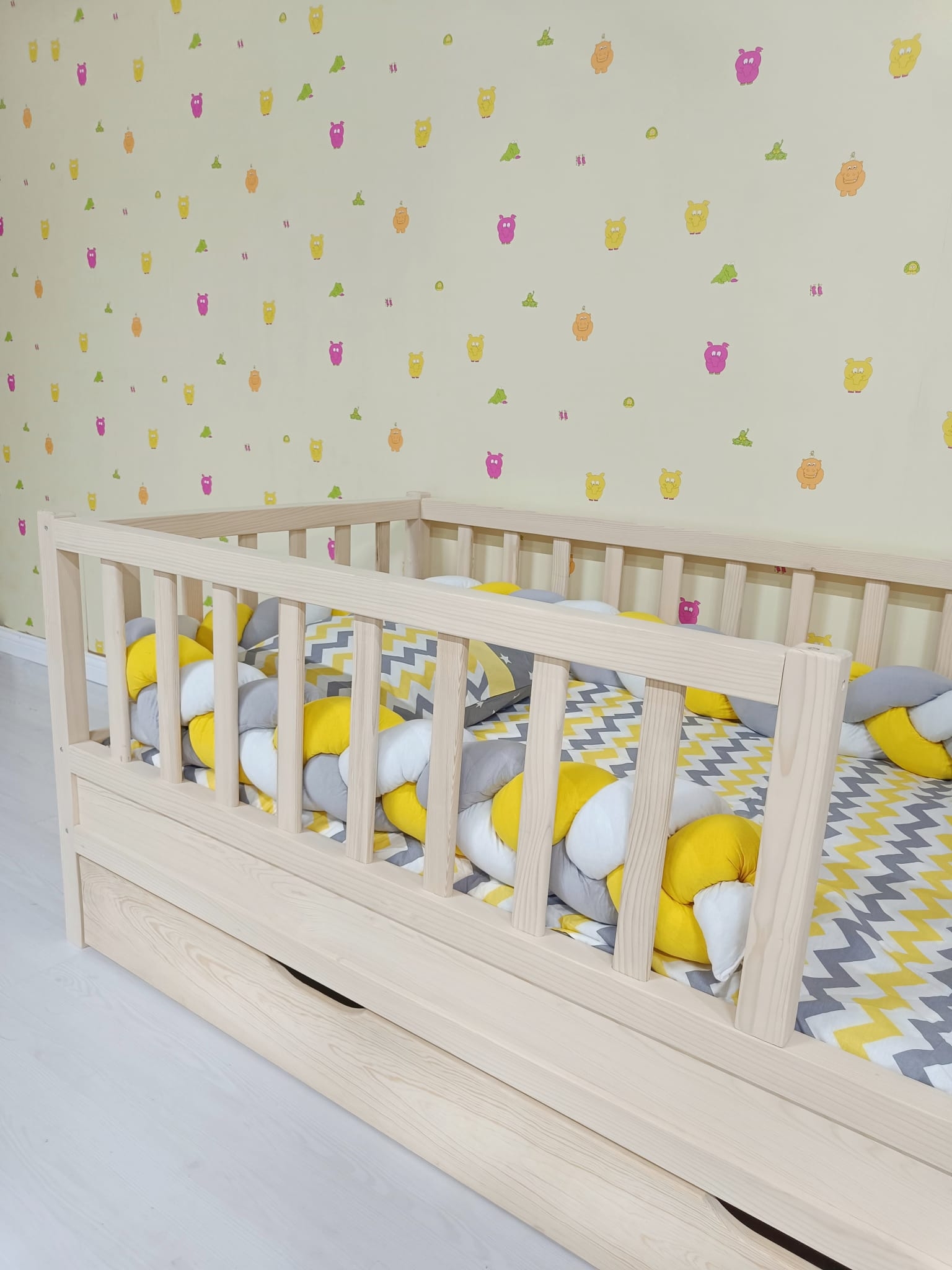 Çatısız%20A2%20Çekmeceli%20Montessori%20Yatak