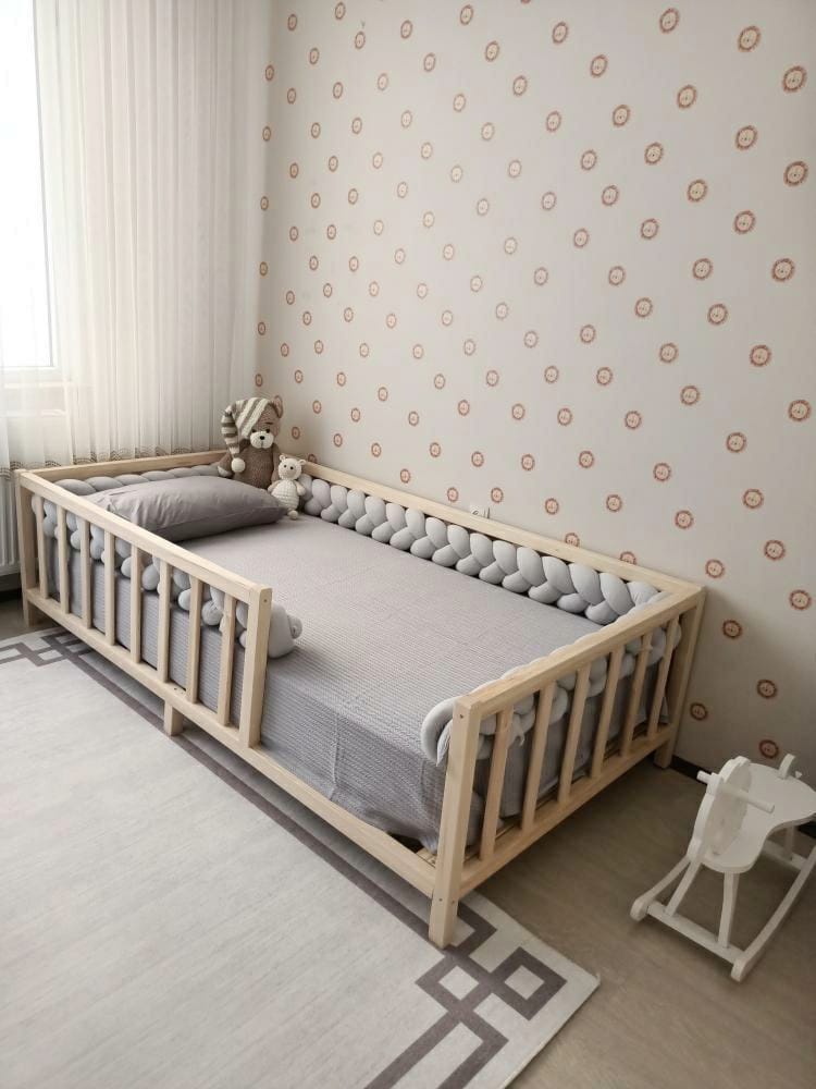Montessori Çatısız Yatak Doğal Görünüm
