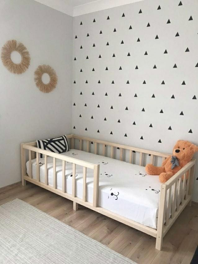 Montessori Çatısız Yatak Doğal Görünüm