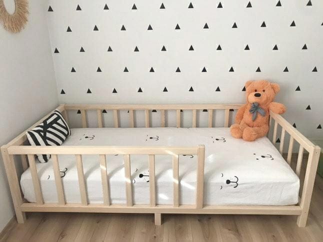 Montessori Çatısız Yatak Doğal Görünüm