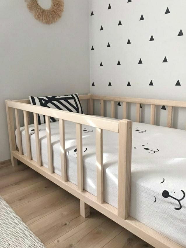 Montessori Çatısız Yatak Doğal Görünüm