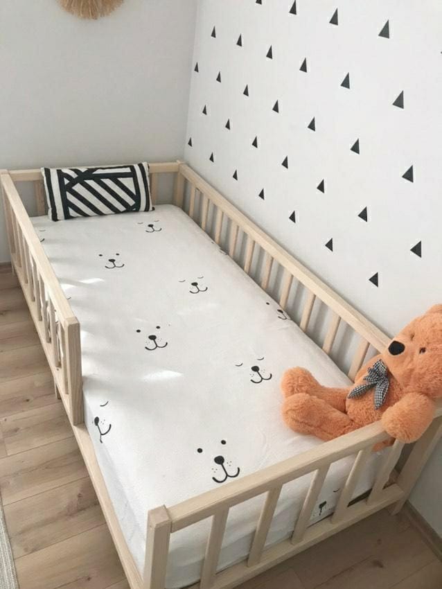 Montessori Çatısız Yatak Doğal Görünüm