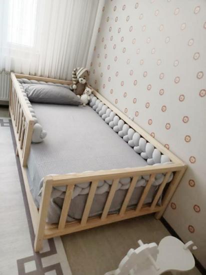 Montessori Çatısız Yatak Doğal Görünüm