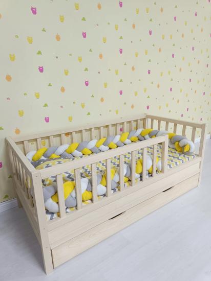 Çatısız A2 Model Çekmeceli Montessori Karyola