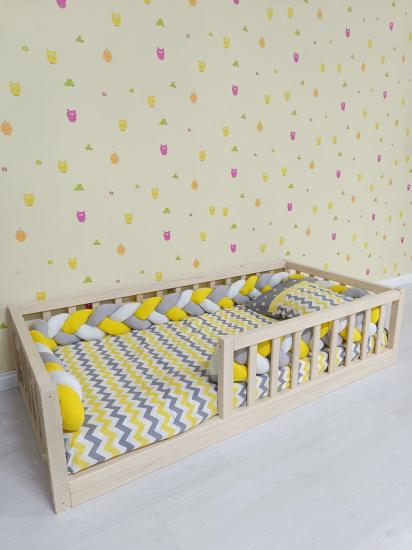 Çatısız Yere Sıfır Montessori Karyola 