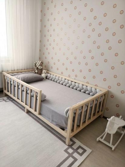 Montessori Çatısız Yatak Doğal Görünüm