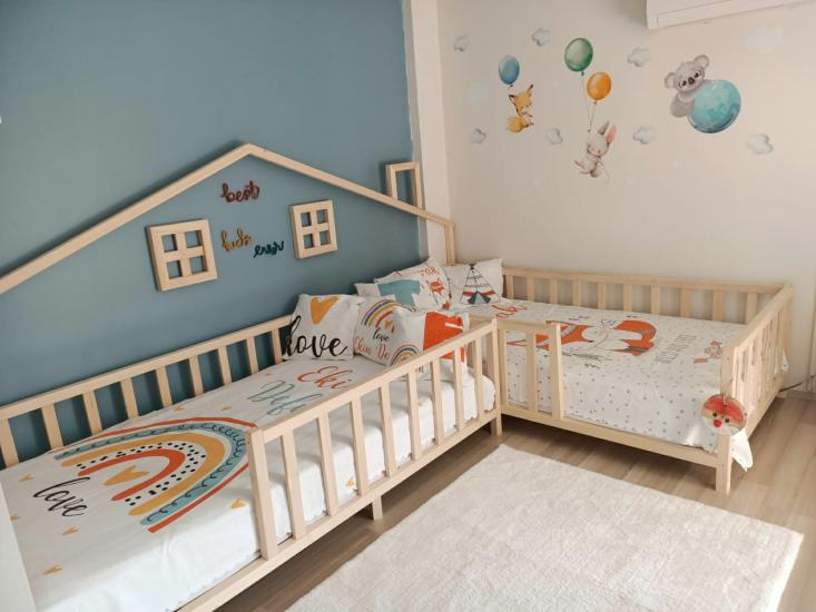 Montessori Yarım Çatılı L Model 